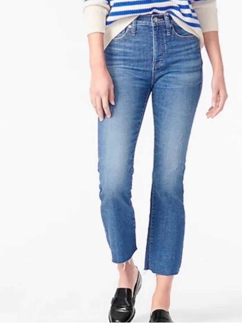 J.Crew 9" Billie Demi-Boot Crop Jeans Women’s Size 30 Tall